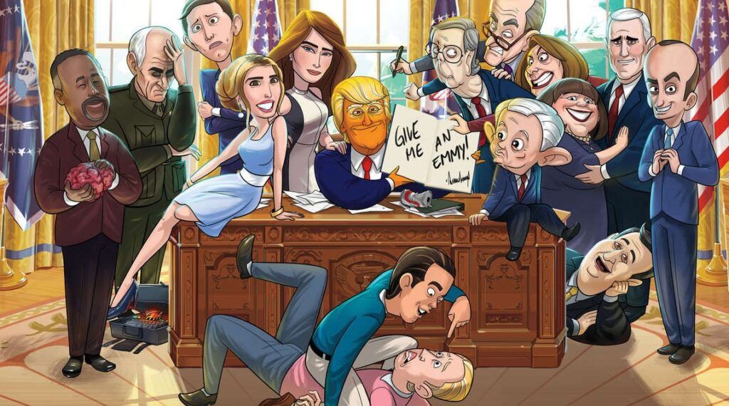 Animado presidente serie