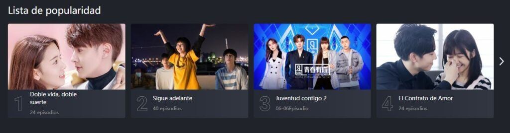 TOP iQIYI España