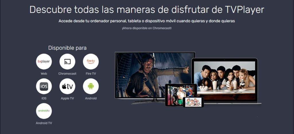 TVPlayer aterriza en el territorio español con canales originales