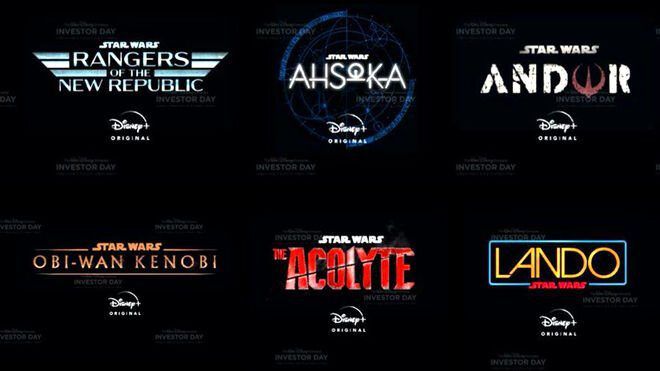 Estás son todas las series de Star Wars que llegarán a Disney+