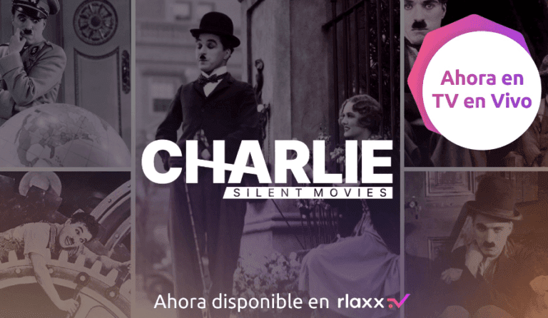 Charles Chaplin llega a rlaxxTV con un nuevo canal