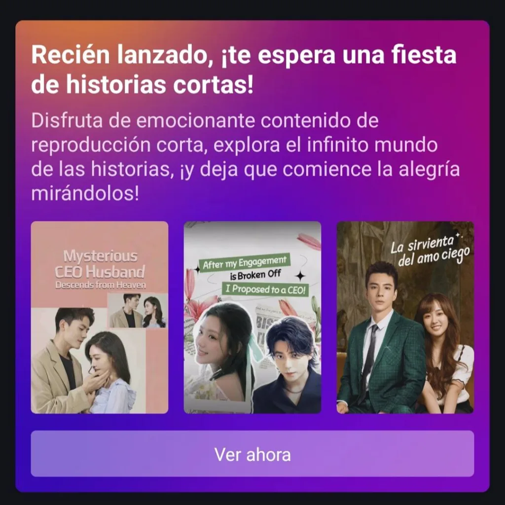 captura de iqiyi donde ofrece la nueva funcionalidad