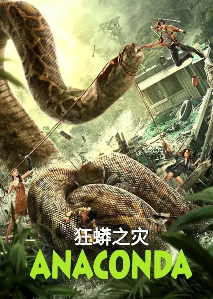 Tendremos un remake chino de la película Anaconda